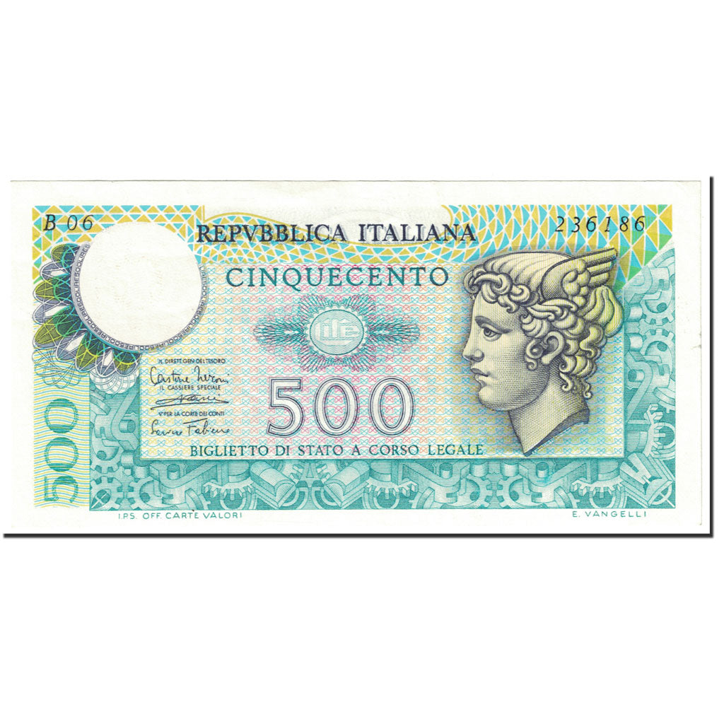 Banknote, Italy, 500 Lire, 1974, 1974-02-14, KM:94, UNC(63)