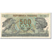 Nota, Itália, 500 Lire, 1967, 1967-10-20, KM:93a, EF(40-45)