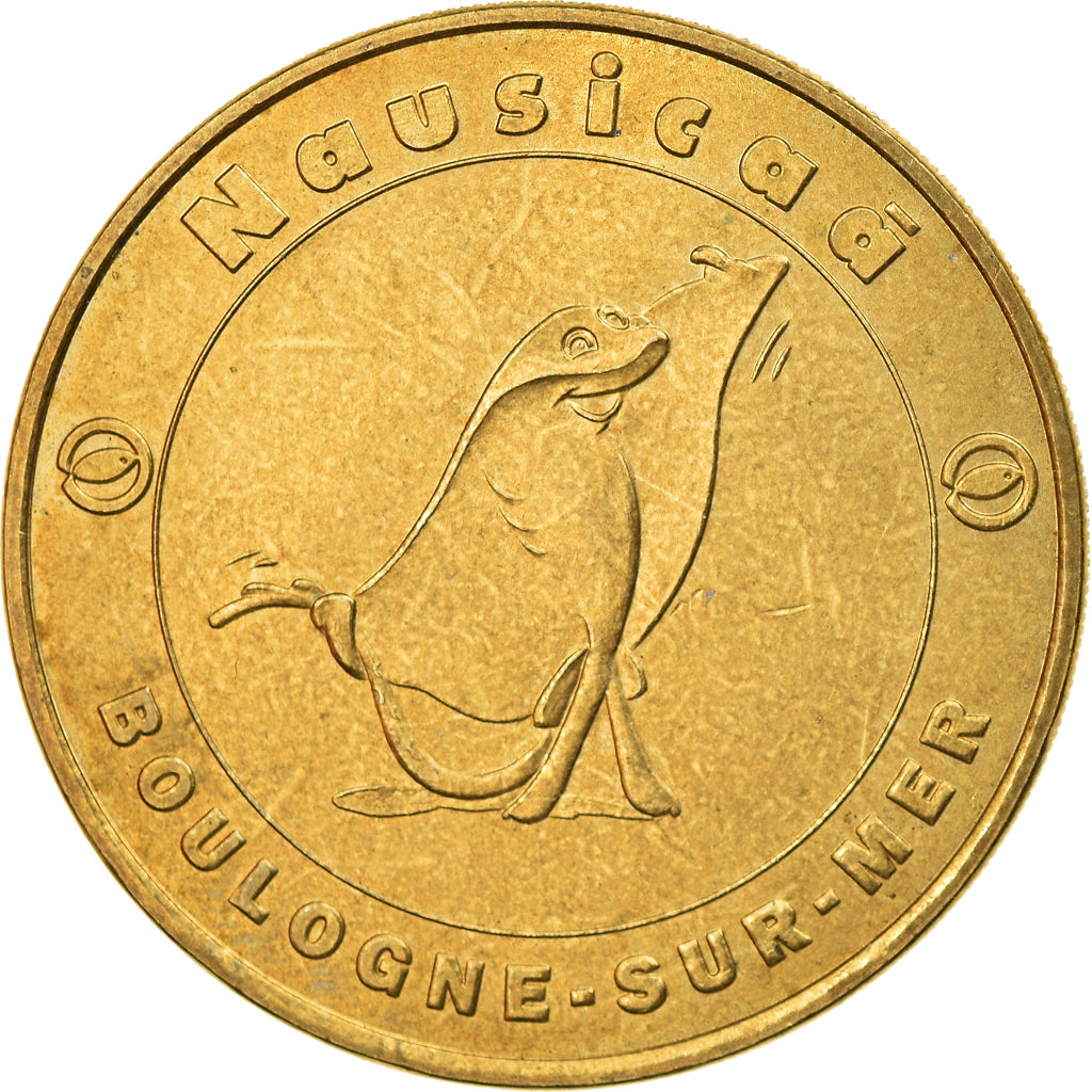 Francja, Token, Żeton turystyczny, Boulogne-sur-Mer -Nausicaa n°2, Sztuka i