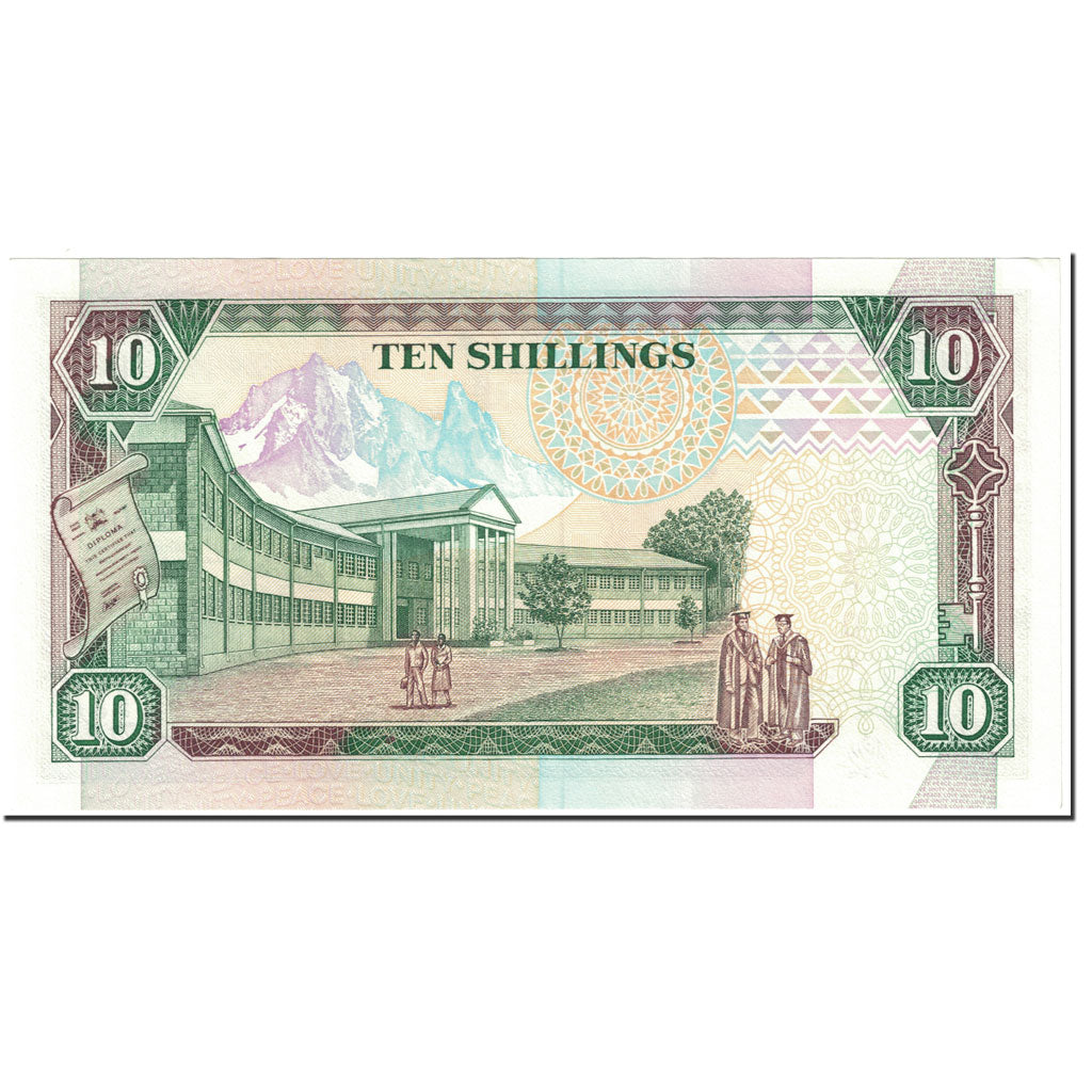 Billet, Kenya, 10 Shillings, 1994, 1994-01-01, KM:24f, NEUF