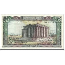 Banknote, Lebanon, 50 Livres, 1983, Undated (1983), KM:65c, UNC(65-70)