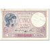 Frankreich, 5 Francs, Violet, 1939, 1939-09-28, With Text, S, Fayette:4.10