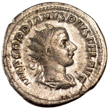 Gordian III, Antoninianus, AU(55-58), Billon, Cohen #156, 3.90
