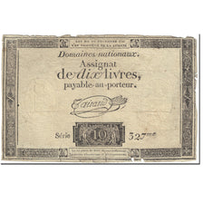 France, 10 Livres, 1791, Taisaud, 1791-12-16, VG(8-10), KM:A51, Lafaurie:146