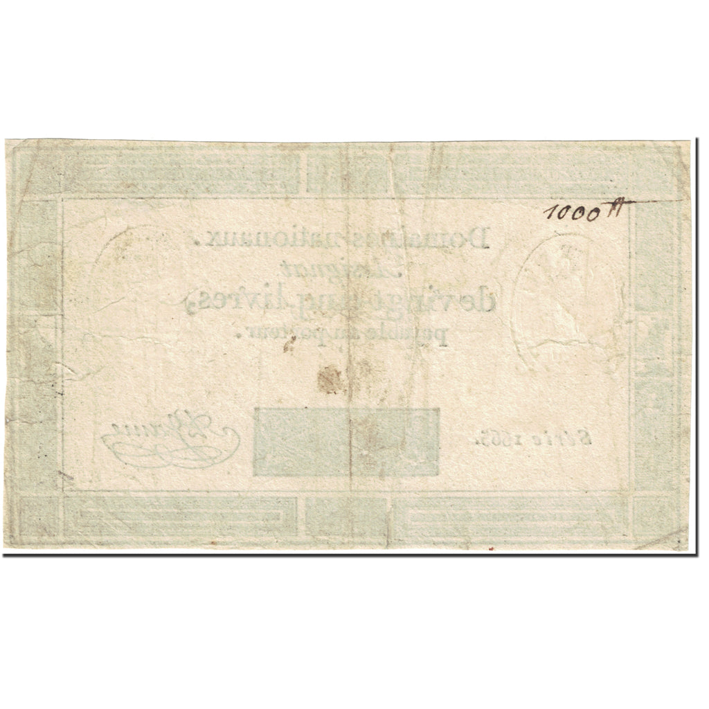 France, 25 Livres, 1793, A.Jame, 1793-06-06, VF(20-25), KM:A71, Lafaurie:168