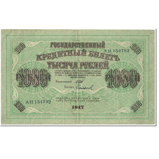 Billet, Russie, 1000 Rubles, 1917, Undated (1917), KM:37, TTB