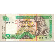Banknote, Sri Lanka, 10 Rupees, 1992, 1992-07-01, KM:102b, EF(40-45)