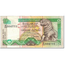 Nota, Sri Lanka, 10 Rupees, 1992, 1992-07-01, KM:102b, EF(40-45)