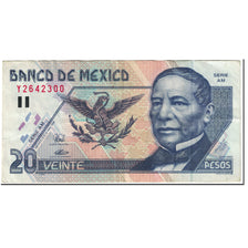 Banknote, Mexico, 20 Pesos, 1996, 1996-05-10, KM:106b, VF(20-25)