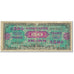 France, 50 Francs, 1945 Verso France, 1945, Undated (1945), VG(8-10), Fayette:VF