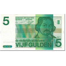 Geldschein, Niederlande, 5 Gulden, 1973, 1973-03-28, KM:95a, UNZ