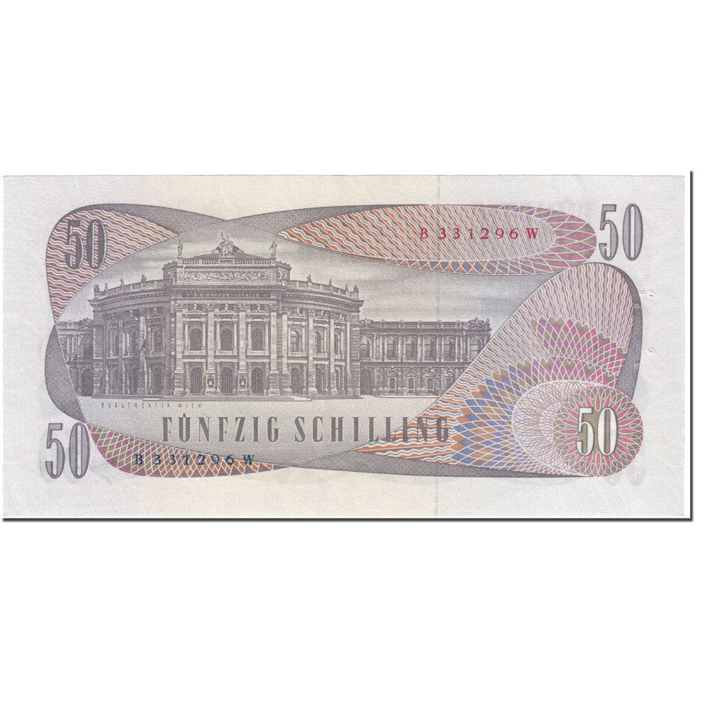 Banknote, Austria, 50 Schilling, 1970, 1970-01-02, KM:143a, EF(40-45)