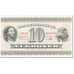 Banknote, Denmark, 10 Kroner, 1967, Undated (1967), KM:44u, EF(40-45)