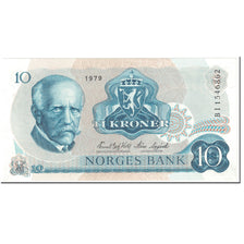 Billete, 10 Kroner, 1979, Noruega, Undated (1979), KM:36c, UNC