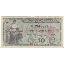 Billete, 10 Cents, 1951, Estados Unidos, Undated (1951), KM:M23, RC