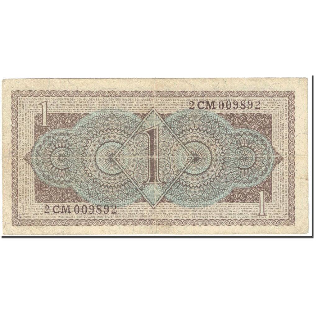 Banknote, Netherlands, 1 Gulden, 1949, 1949-08-08, KM:72, VF(20-25)
