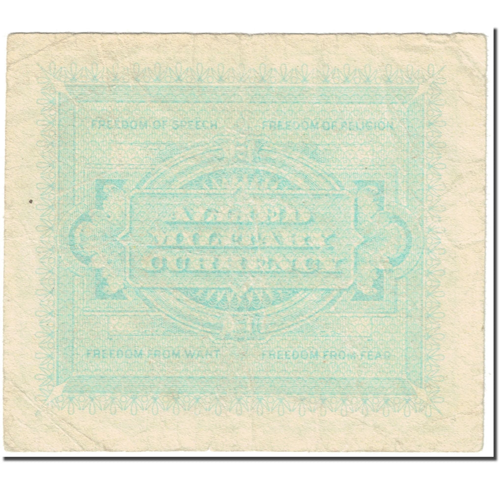Banknote, Italy, 1 Lira, 1943, SERIE DE 1943, KM:M10a, VF(20-25)