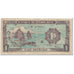 Banknot, FRANCUSKIE INDOCHINY, 1 Piastre, 1942-1945, Undated (1942-45), KM:59a