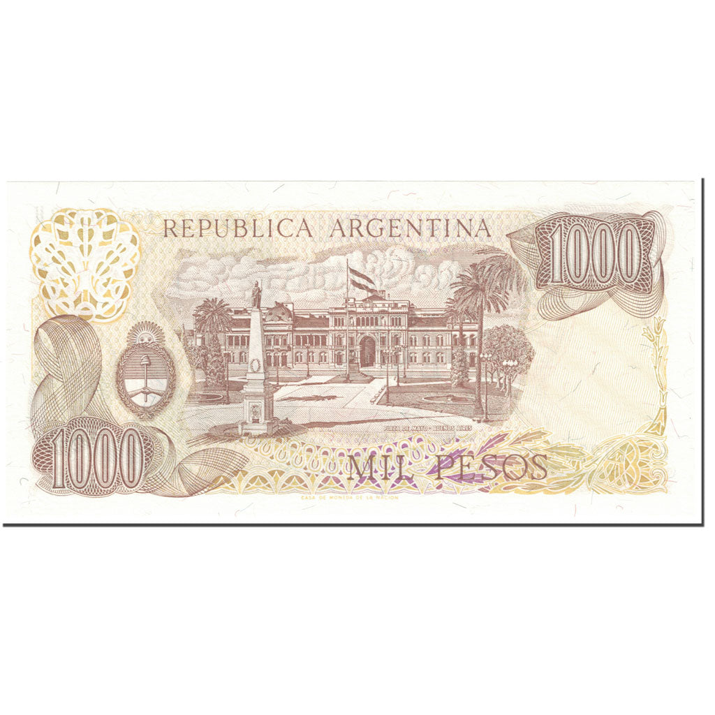Banknote, Argentina, 1000 Pesos, 1976-1983, undated ( 1976-83), KM:304c