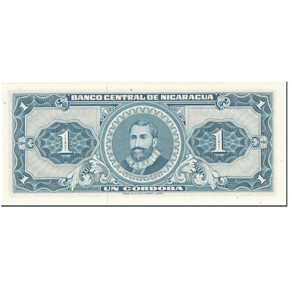 Nota, Nicarágua, 1 Cordoba, 1968, undated (1968), KM:115a, UNC(65-70)