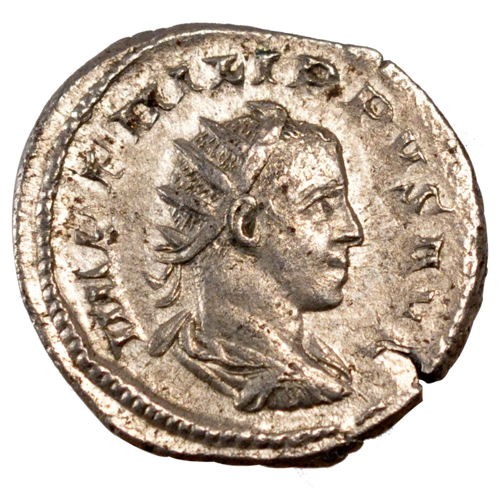 Philip II, Antoninianus, AU(50-53), Billon, Cohen #72, 3.40