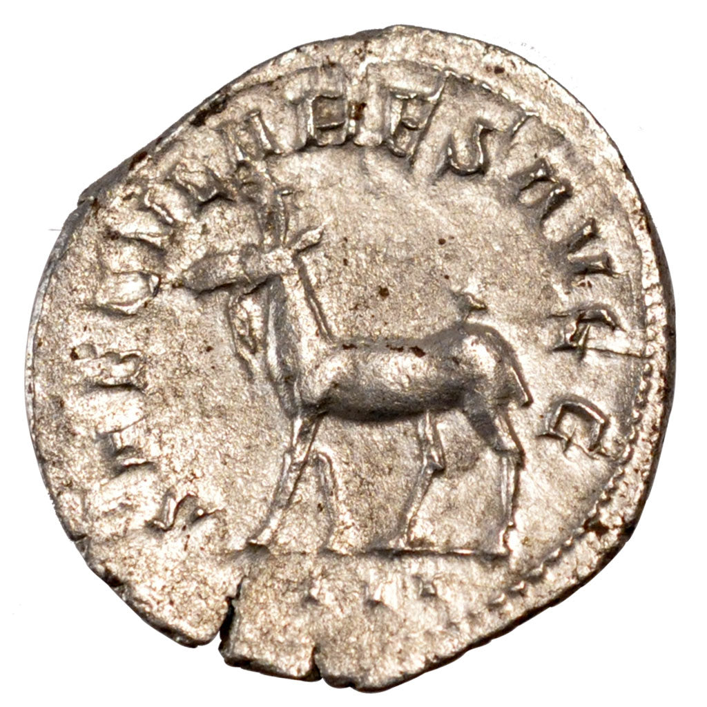 Philip II, Antoninianus, AU(50-53), Billon, Cohen #72, 3.40