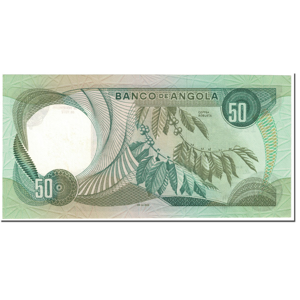 Biljet, Angola, 50 Escudos, 1972, 1972-11-24, KM:100, NIEUW