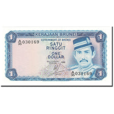 Biljet, BRUNEI, 1 Ringgit, 1986, Undated (1986), KM:6c, NIEUW