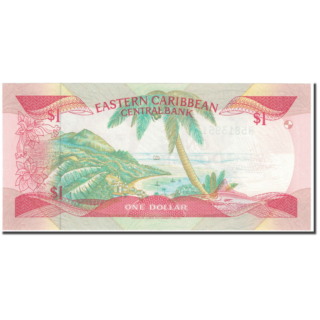Banknote, East Caribbean States, 1 Dollar, 1985-1988, Undated (1985-88), KM:17l