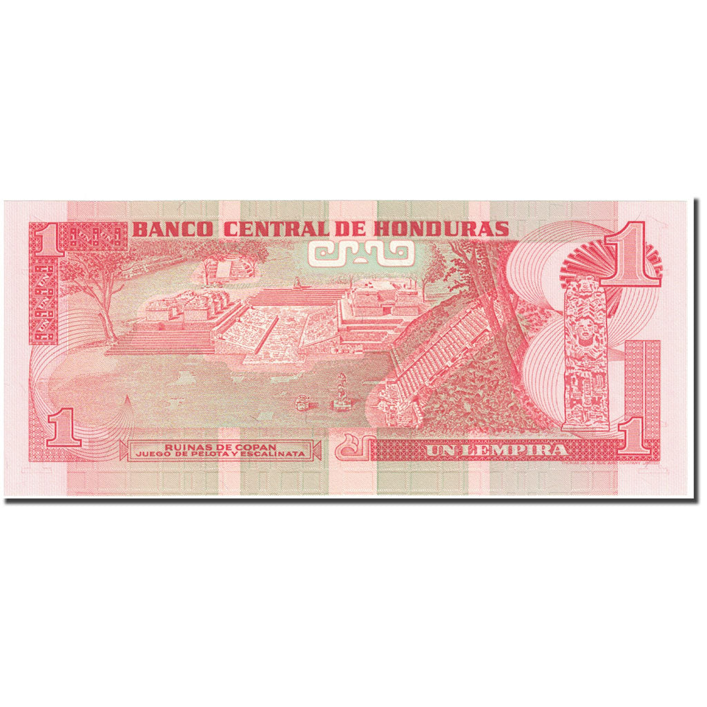 Banknote, Honduras, 1 Lempira, 1980, 1980-05-29, KM:68a, UNC(65-70)