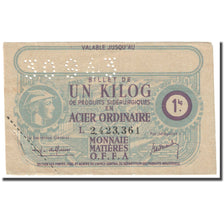 France, Acier Ordinaire, 1 Kilo, 1943, EF(40-45)