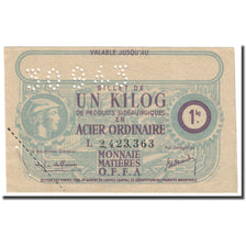 France, Acier Ordinaire, 1 Kilo, 1943, EF(40-45)