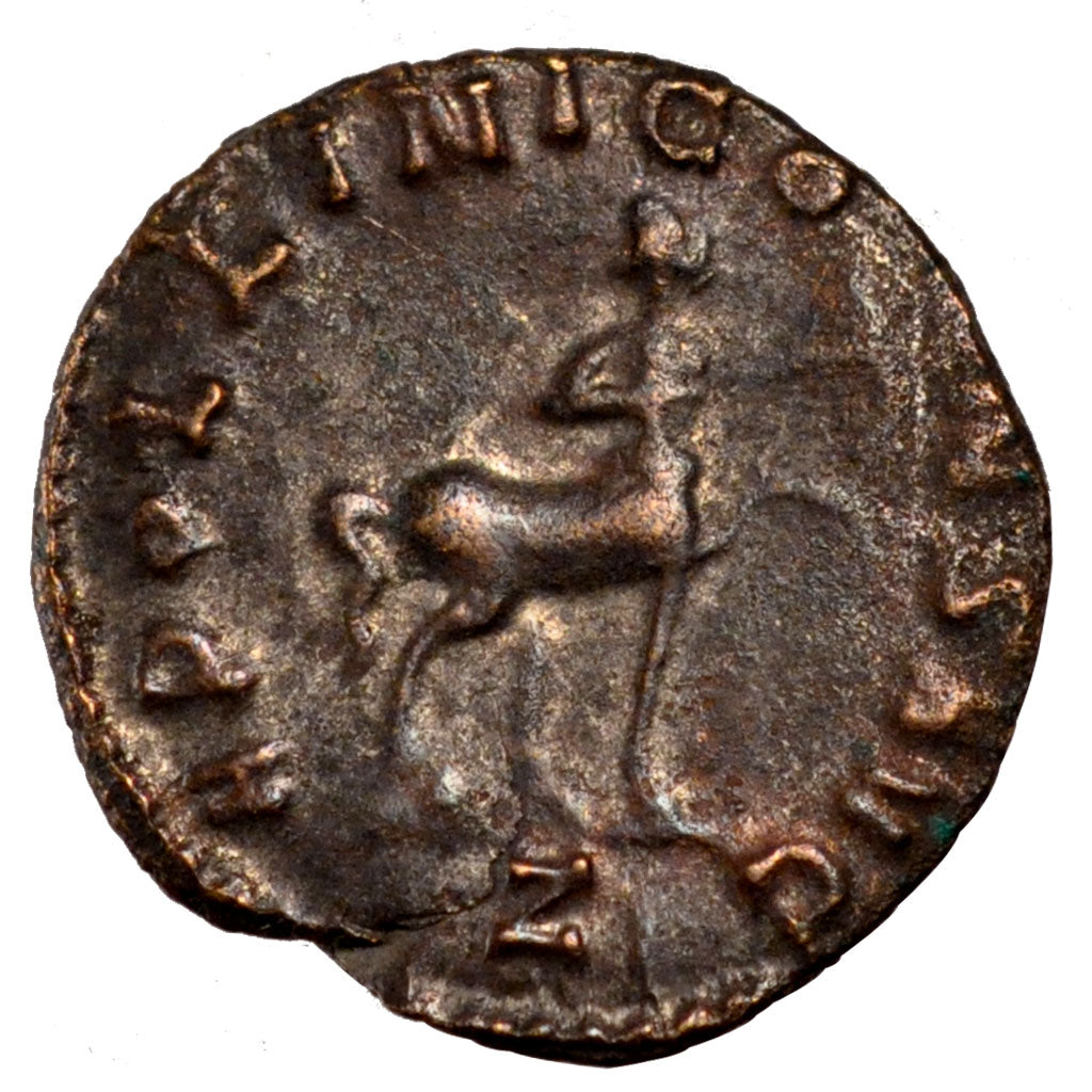 Gallienus, Antoninianus, VF(30-35), Billon, Cohen #72, 3.10