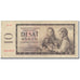 Banknote, Czechoslovakia, 10 Korun, 1960, Undated (1960), KM:88b, VF(20-25)