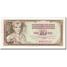 Banknote, Yugoslavia, 10 Dinara, 1968, 1968-05-01, KM:82b, UNC(63)