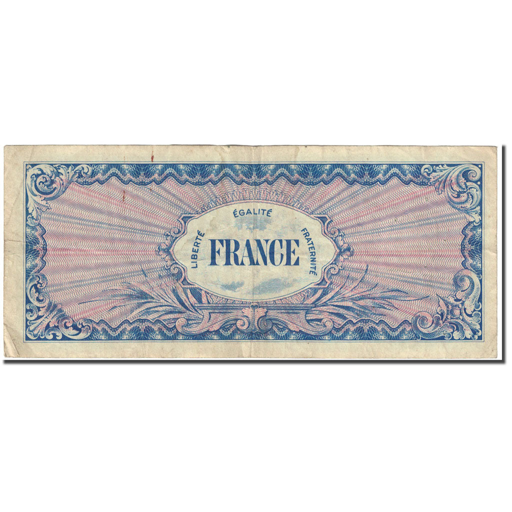 Francia, 100 Francs, 1945 Verso France, 1945, SERIE DE 1944, MB+, KM:123a