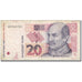 Banknote, Croatia, 20 Kuna, 2012, 2012-07-09, KM:39, VF(20-25)