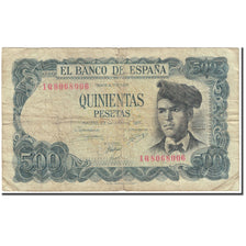 Banknote, Spain, 500 Pesetas, 1971, 1971-07-23, KM:153a, VG(8-10)