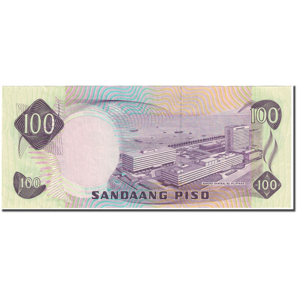 Banknote, Philippines, 100 Piso, 1978, Undated (1978), KM:164b, UNC(65-70)