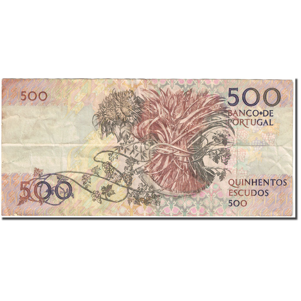 Banknote, Portugal, 500 Escudos, 1993, 1993-03-18, KM:180e, VF(20-25)