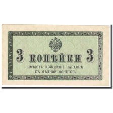 Banknote, Russia, 3 Kopeks, 1915, Undated (1915), KM:26a, UNC(63)