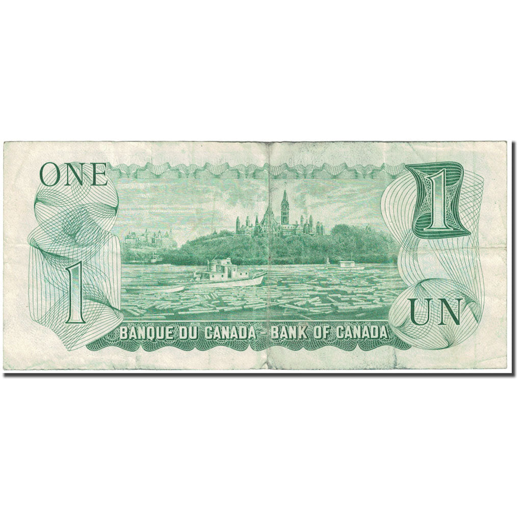 Geldschein, Kanada, 1 Dollar, 1973, Undated (1973), KM:85b, S