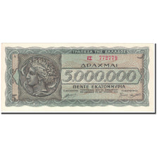 Banknote, Greece, 5,000,000 Drachmai, 1944, 1944-07-20, KM:128a, UNC(65-70)