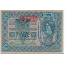 Banconote, Austria, 1000 Kronen, 1919, Old date-2.1.1902 (1919), KM:60, BB