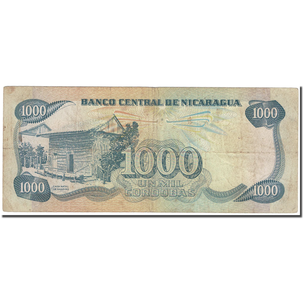 Billete, 1000 Cordobas, 1979, Nicaragua, Undated (1979), KM:139, BC
