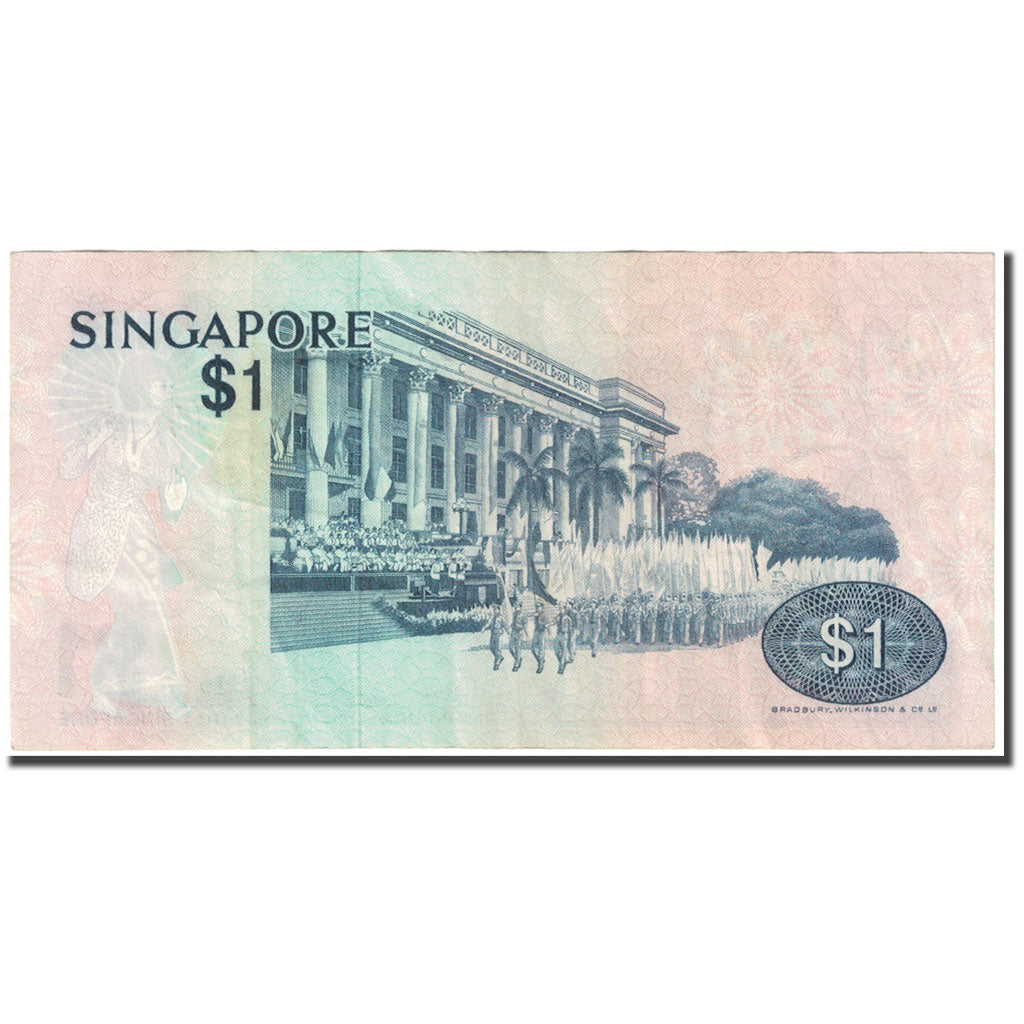 Billet, Singapour, 1 Dollar, 1976, Undated (1976), KM:9, TTB