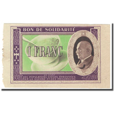 France, Bon de Solidarité, 1 Franc, 1940, EF(40-45)