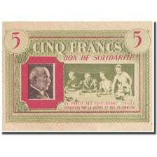 France, Bon de Solidarité, 5 Francs, 1940, UNC(65-70)