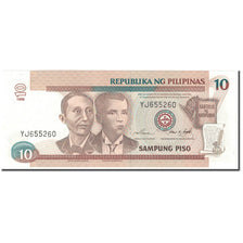 Banknote, Philippines, 10 Piso, 1998, 1998 (Old Date : 1993), KM:187c