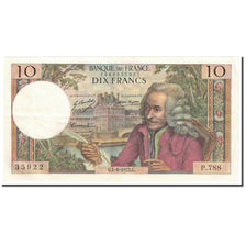 Frankrijk, 10 Francs, Voltaire, 1972, 1972-06-01, SUP, Fayette:62.57, KM:147d